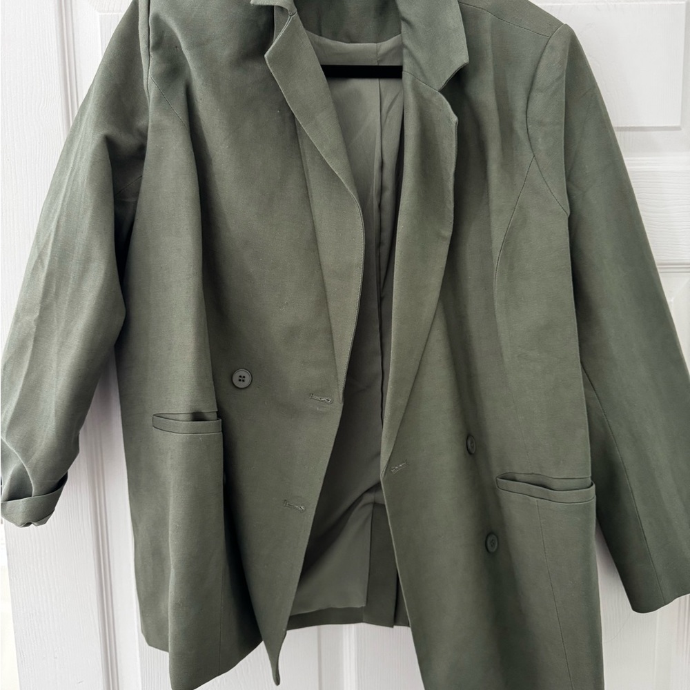 Lioness Green Women's Blazer Small - Picture 2 of 4